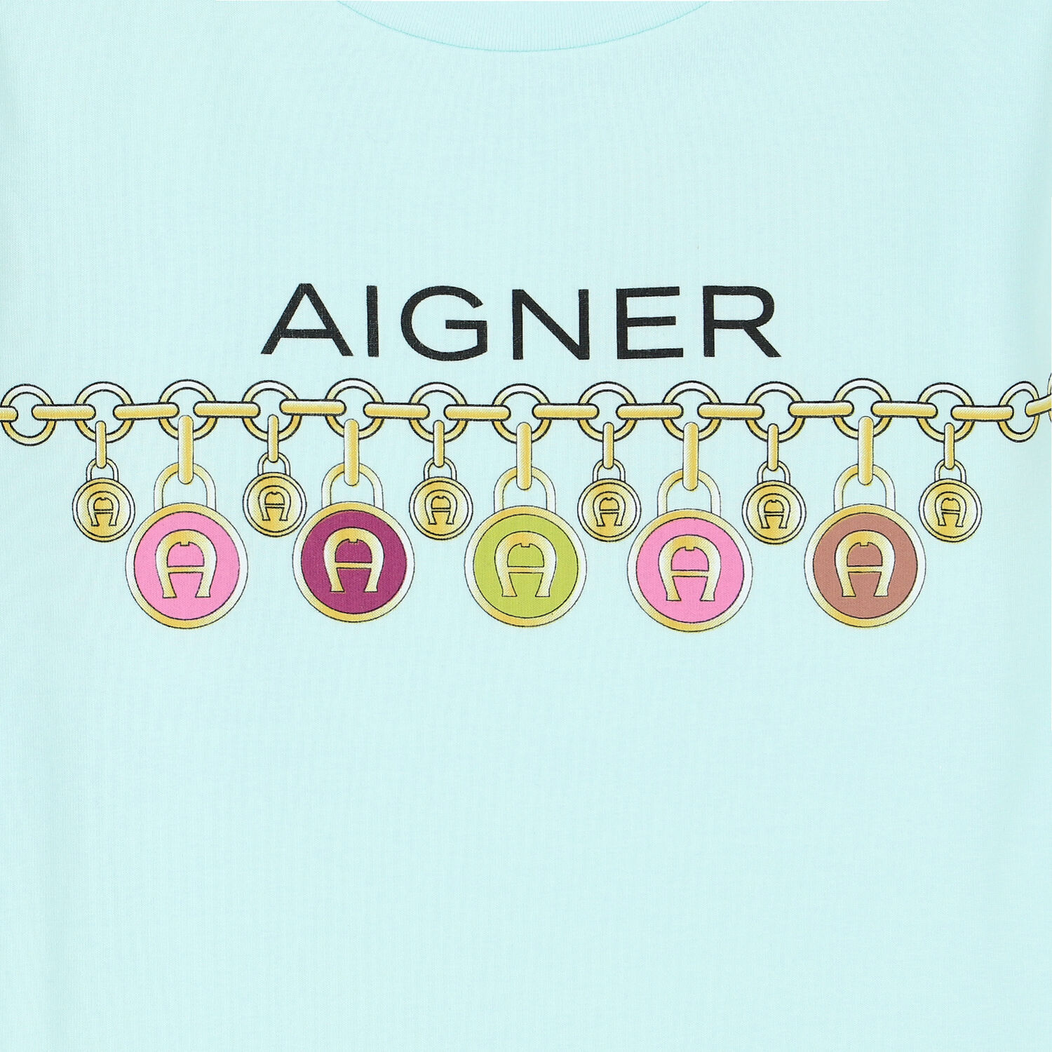 Girls Aqua Logo Dress, 2, hi-res image number null