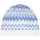 Boys Blue & White Zigzag Logo Babygrow Gift Set, 1, hi-res