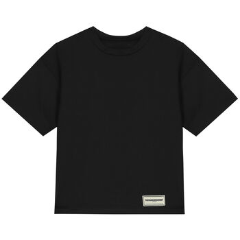 Oversized Black Logo T-Shirt
