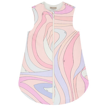 Baby Girls Pink Abstract Baby Nest