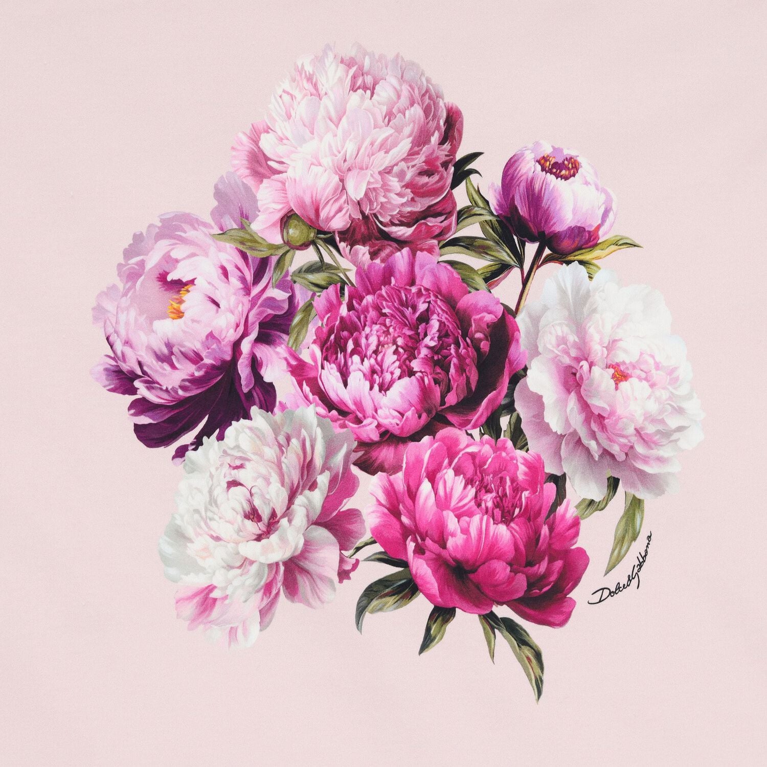 Baby Girls Pink Peony Blanket, 1, hi-res