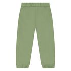 Younger Boys Ivory, Green & Beige Tracksuit ( 3-Piece ), 1, hi-res