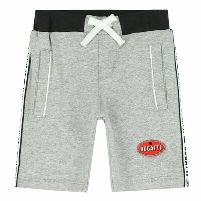 Younger Boys Grey Logo Shorts