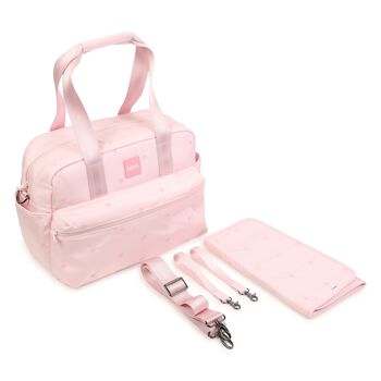 Baby Girls Pink Logo Changing Bag