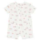 Baby Girls White & Pink Romper Gift Set, 1, hi-res