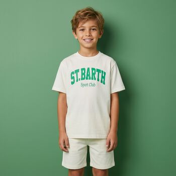 Boys Ivory Logo T-Shirt