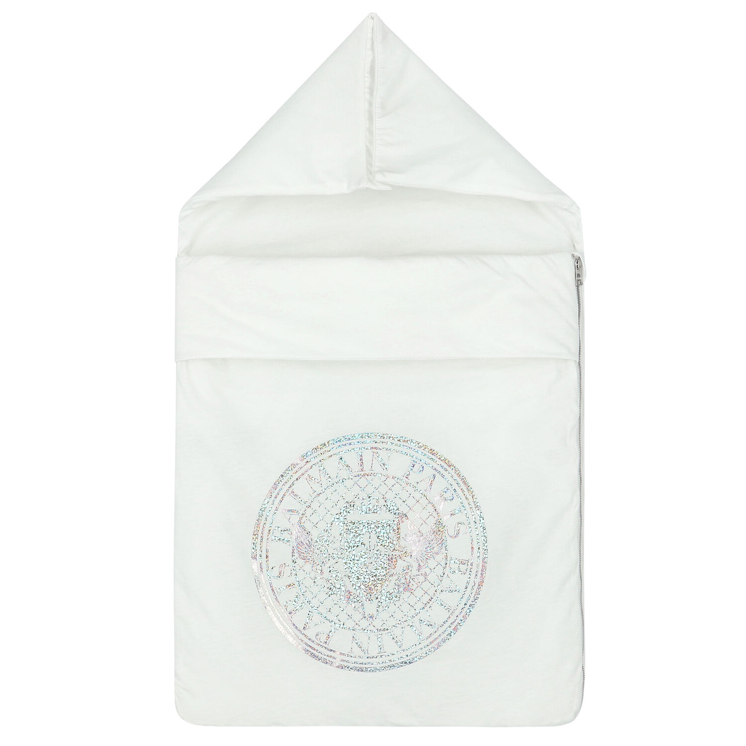 White Logo Baby Nest, 1, hi-res