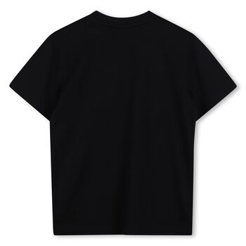 Boys Black Logo T-Shirt