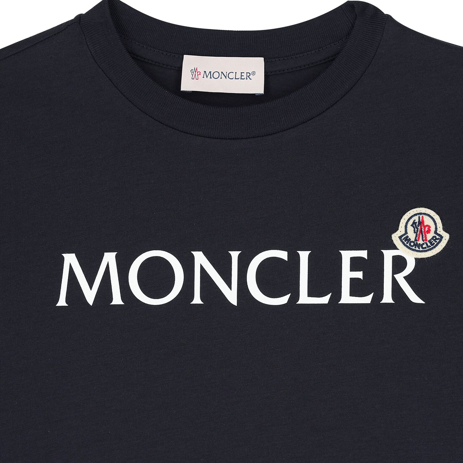 Boys Navy Blue Logo T-Shirt, 1, hi-res