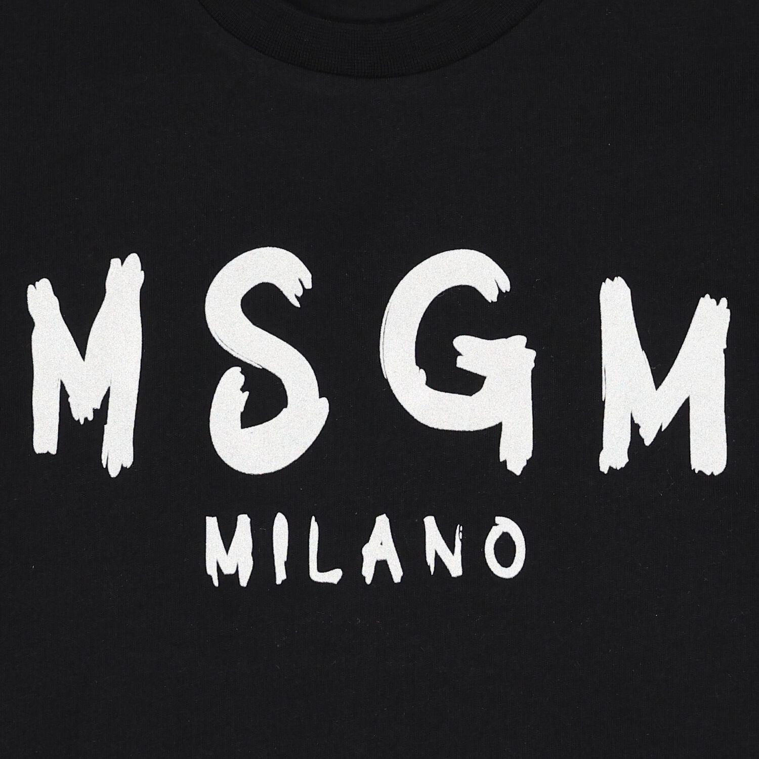 Girls Black Logo T-Shirt, 1, hi-res