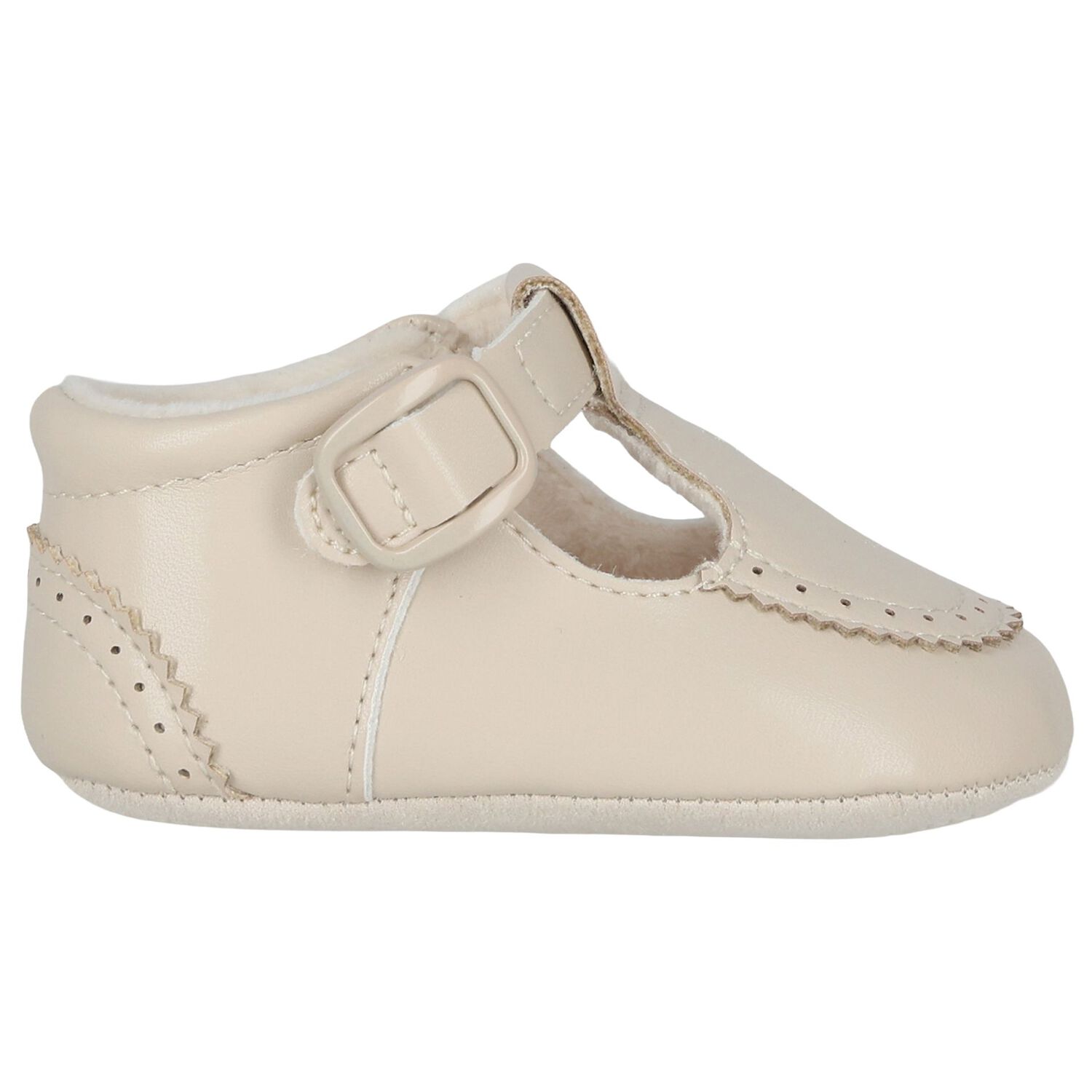 Baby Boys Ivory Pre Walker Shoes, 1, hi-res
