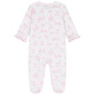 Baby Girls White & Pink Princess Adventure Babygrow, 1, hi-res