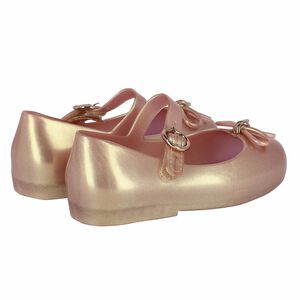 Younger Girls Pink Glitter Jelly Shoes