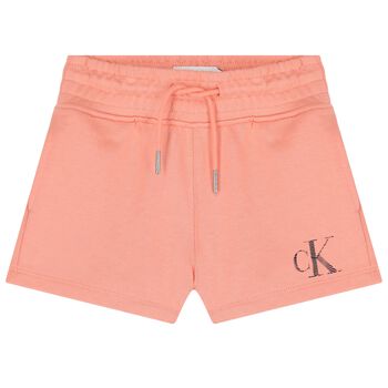 Girls Coral Logo Shorts