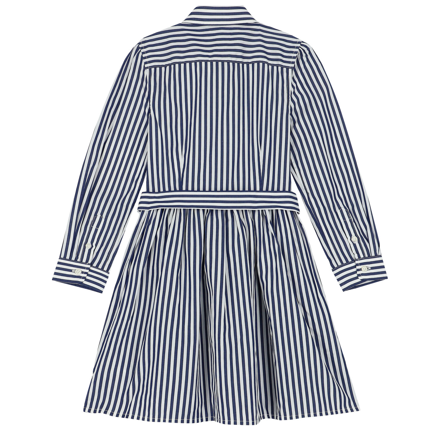 فستان مخطط باللون الكحلى والابيض, 1, hi-res image number null