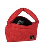 Girls Red Logo Quilted Shoulder Bag, 2, hi-res