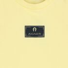Younger Boys Yellow Logo T-Shirt, 2, hi-res