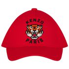 Red Tiger Logo Cap, 1, hi-res