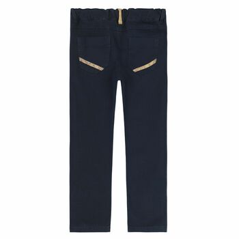 Boys Navy Blue Trousers