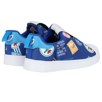 Blue Superstar 360 Trainers
