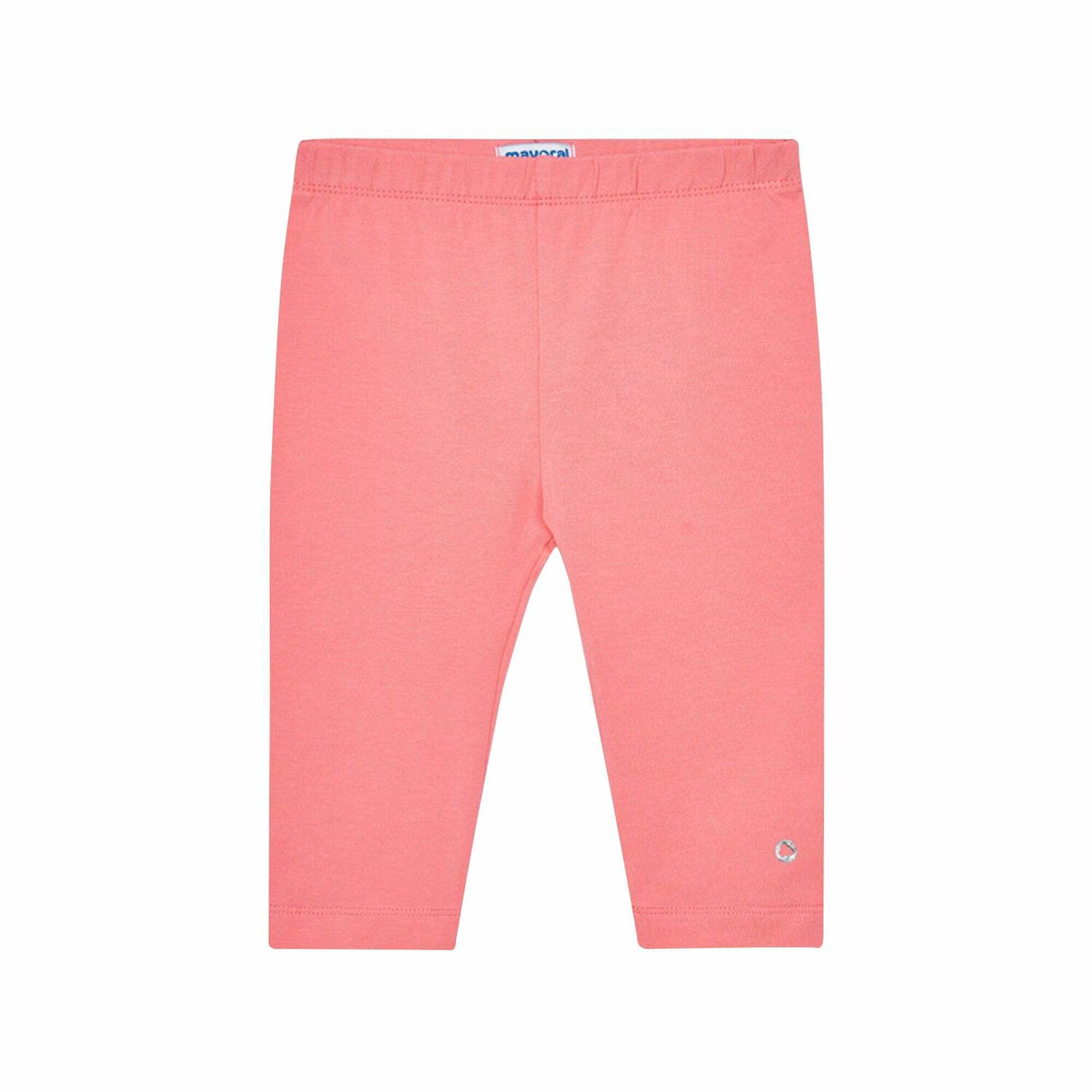 Girls Pink Logo Leggings, 1, hi-res image number null