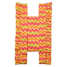 Girls Pink, Orange & Yellow Ruffle Backpack, 1, hi-res