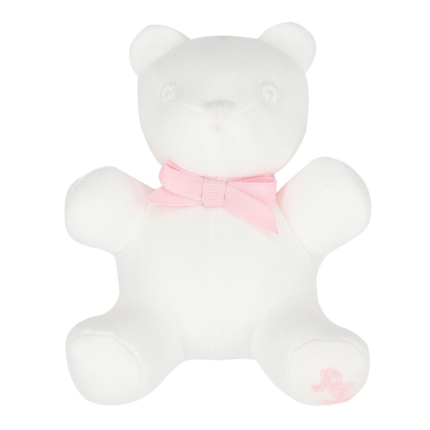 طقم هدايا قميص بولو وردي بشعار للرضع البنات, 1, hi-res