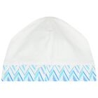 Baby Boys White & Blue Teddy Bear Zig Zag Babygrow Gift Set, 1, hi-res