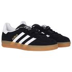 Black & White Logo Gazelle Indoor Trainers, 1, hi-res