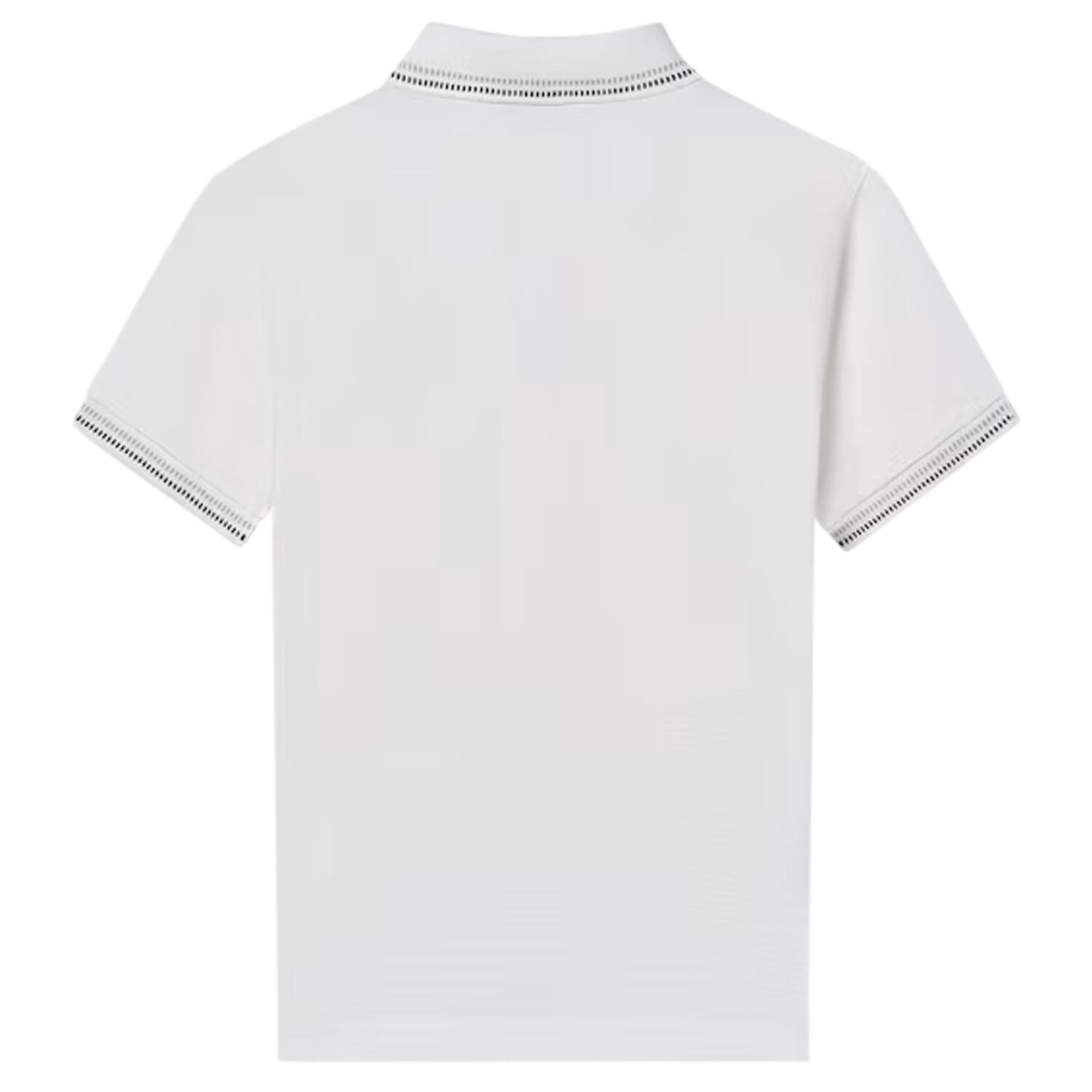 Boys White  Polo Shirt, 1, hi-res