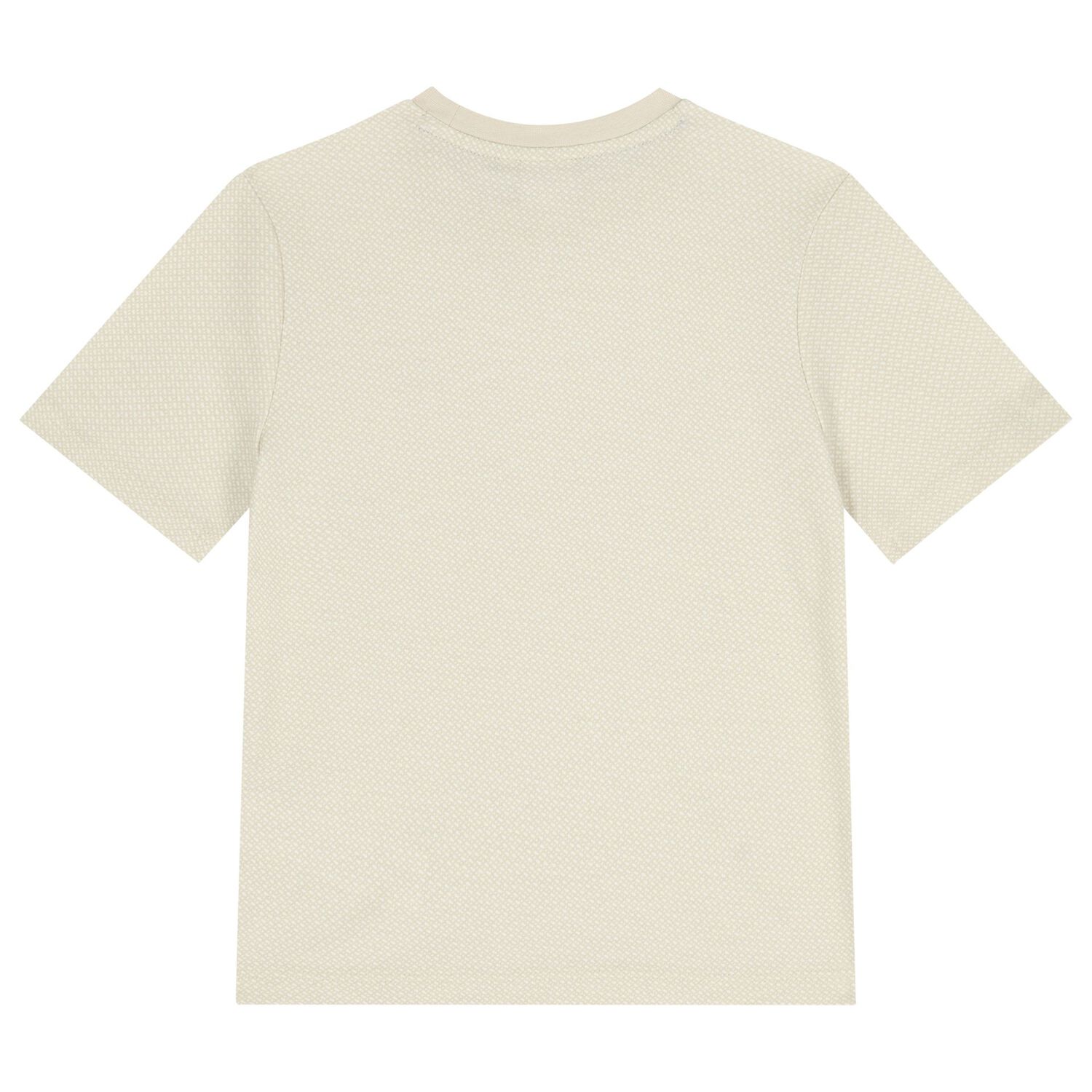 Boys Mini Me Ivory Logo T-Shirt, 1, hi-res