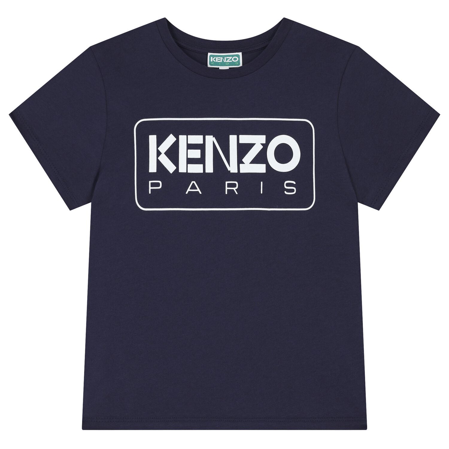 Boys Navy Blue Logo T-Shirt, 2, hi-res