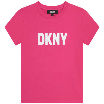 Girls Pink Logo T-Shirt