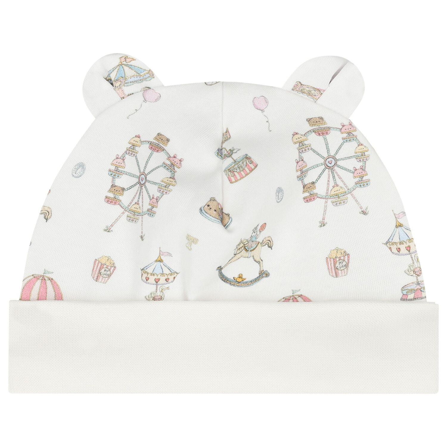 White Carousel & Hot Air Balloon Babygrow Gift Set, 1, hi-res