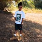 Boys Green Logo Shorts, 1, hi-res