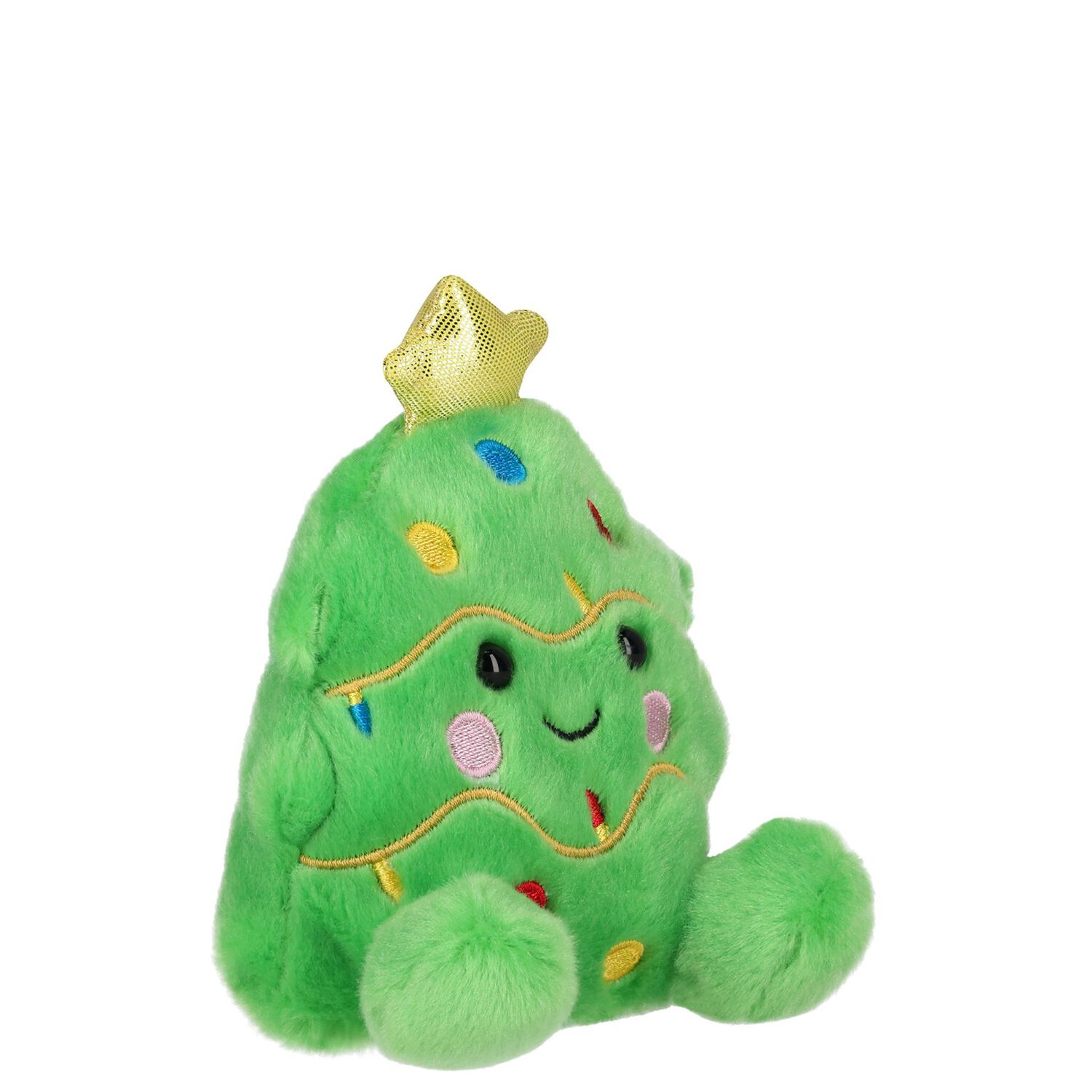 Palm Pals Green Douglas Christmas Tree Soft Toy ( 13CM ), 1, hi-res