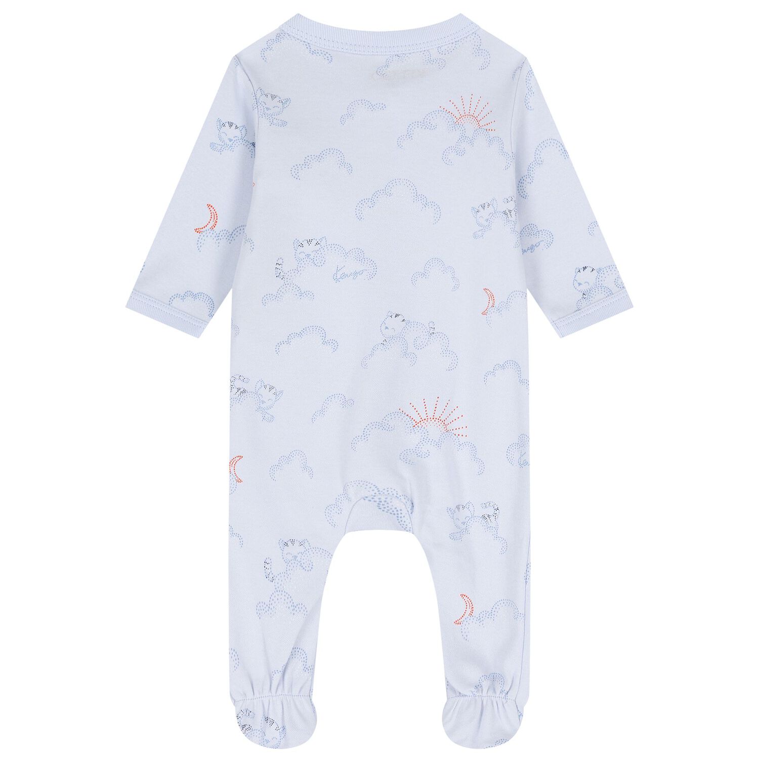 Baby Boys Blue Clouds Babygrow Gift Set, 1, hi-res