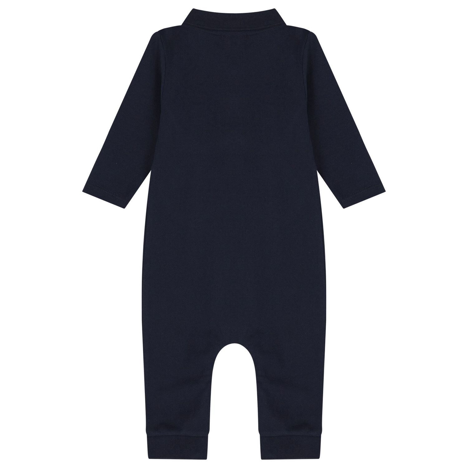 Baby Boys Navy Blue Babygrow, 1, hi-res