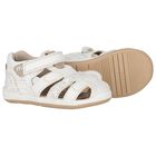 Younger Boys Ivory Sandals, 2, hi-res