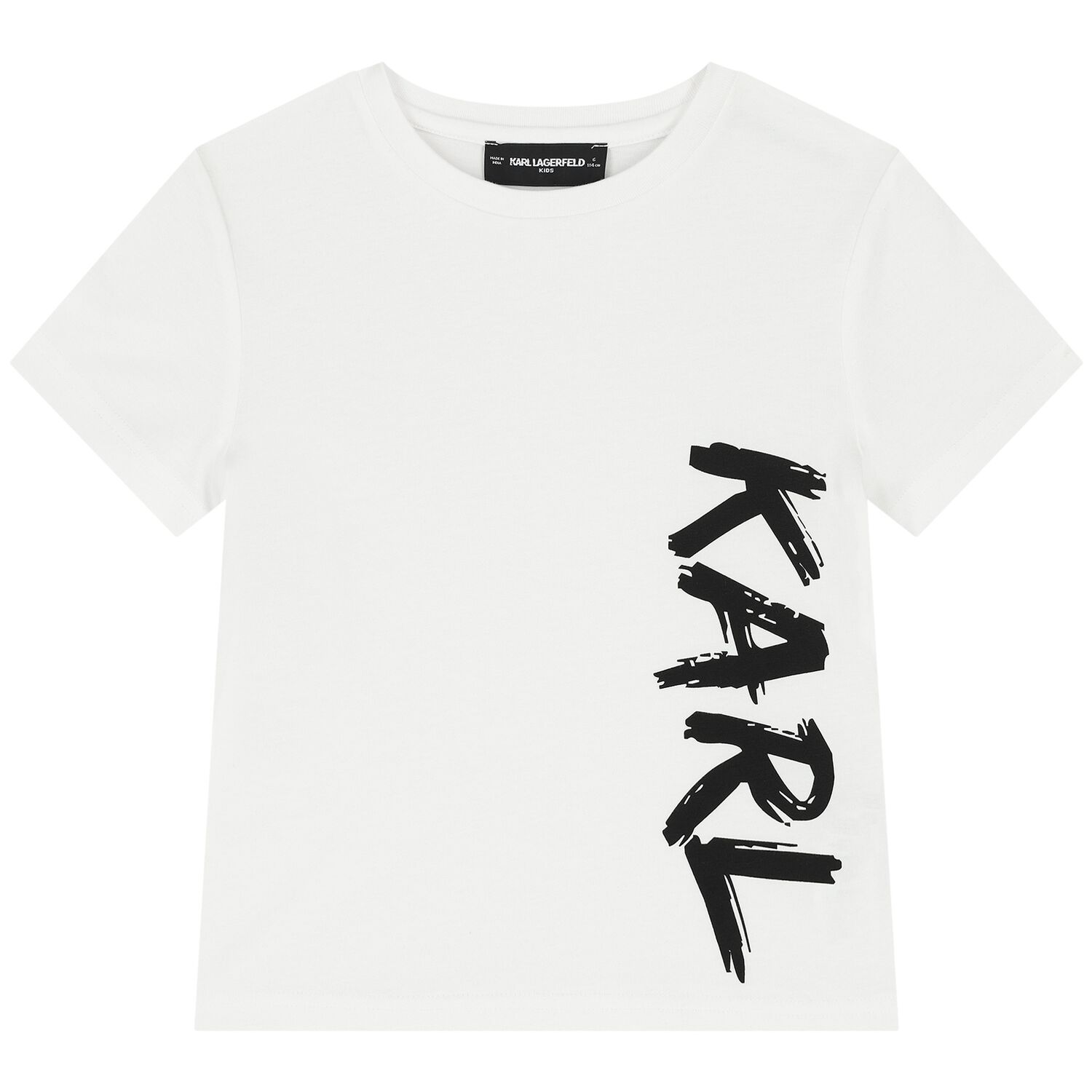 Boys White Logo T-Shirt, 2, hi-res