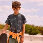 Boys Grey Video Game Controller T-Shirt, 1, hi-res