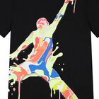 Boys Black Jordan T-Shirt, 1, hi-res