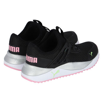 Girls Black & Pink Pacer Future Trainers