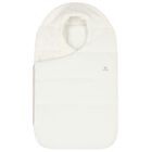 Ivory Logo Waffle Texture Baby Nest, 1, hi-res