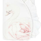 مدس بطبعة بجعة باللون الابيض, 1, hi-res