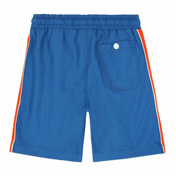 Boys Blue Logo Shorts 