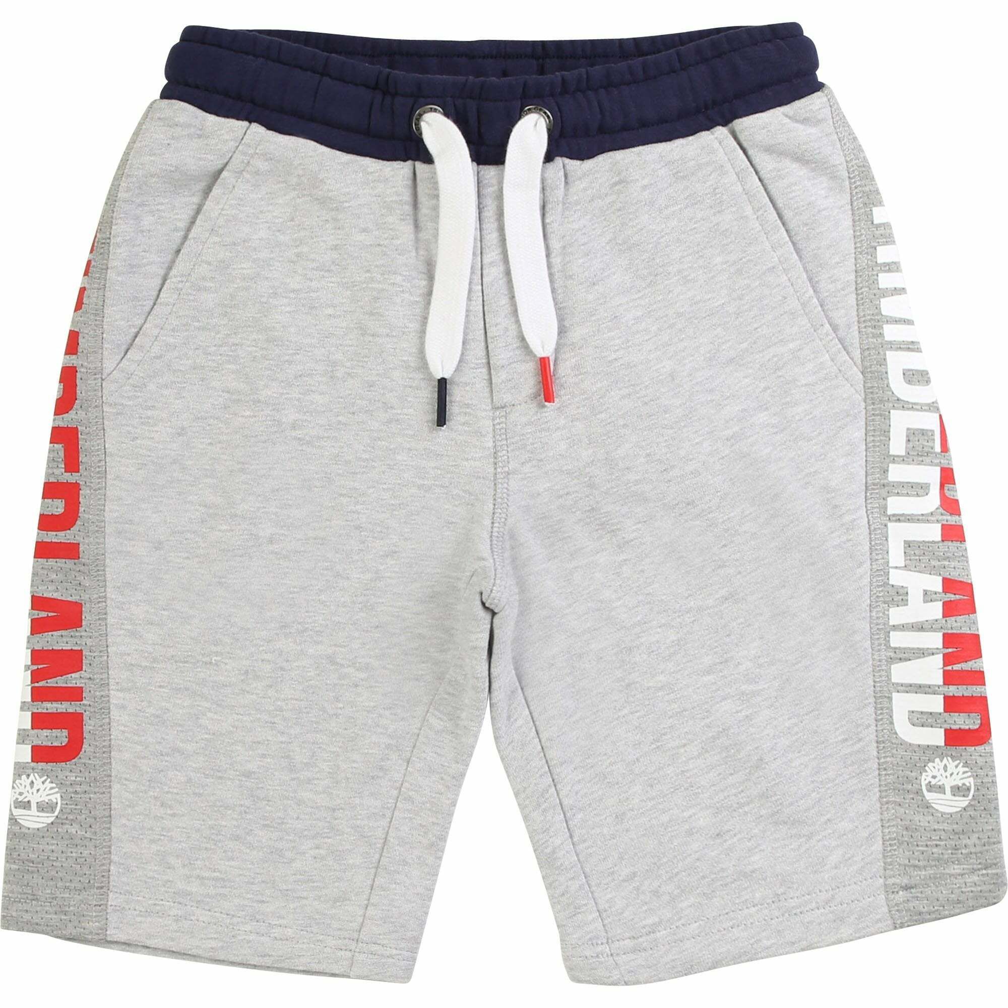 TIMBERLAND Boys Grey Logo Shorts Junior Couture Bahrain