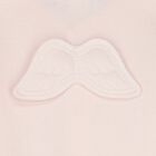 طقم أفرول بنات بطبعة أجنحة الملاك باللون الوردى, 2, hi-res