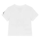 Younger Boys White & Black Jordan Trousers Set, 1, hi-res