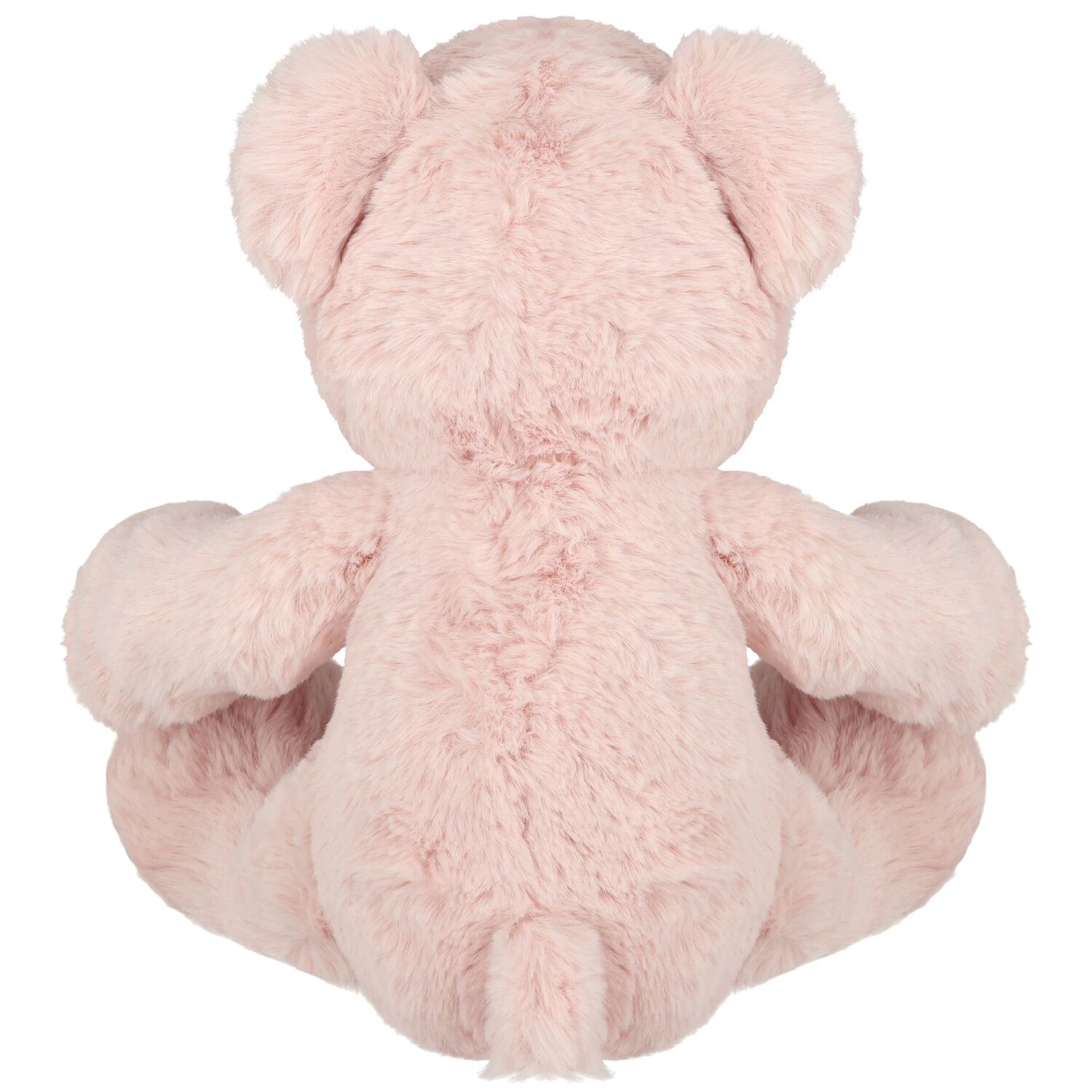 Baby Girls Pink Avery Bear Taupe Soft Toy ( 32CM ), 2, hi-res